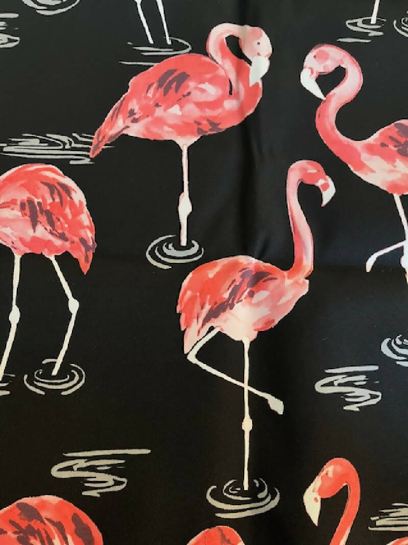 Indoor/Outdoor Upholstery Fabric - Oversized Flamingos