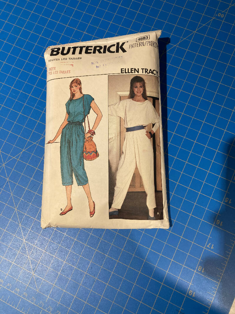 Butterick 4683 bust 80 to 97 cm