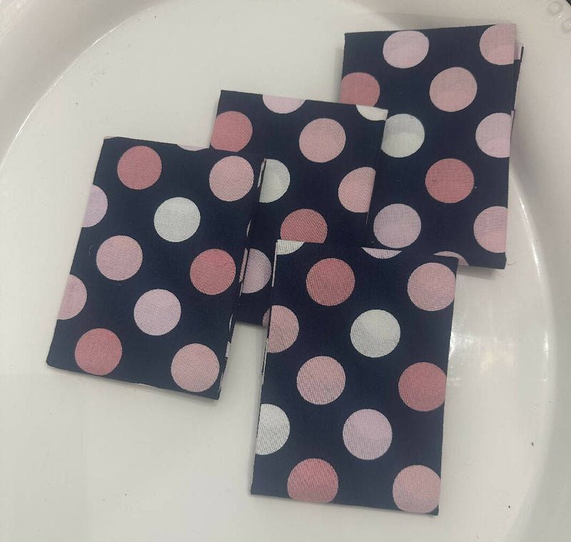 Polka Dot Fabric Quarter