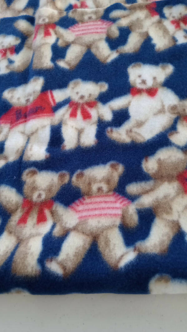 Soft double sided teddy bear fleece