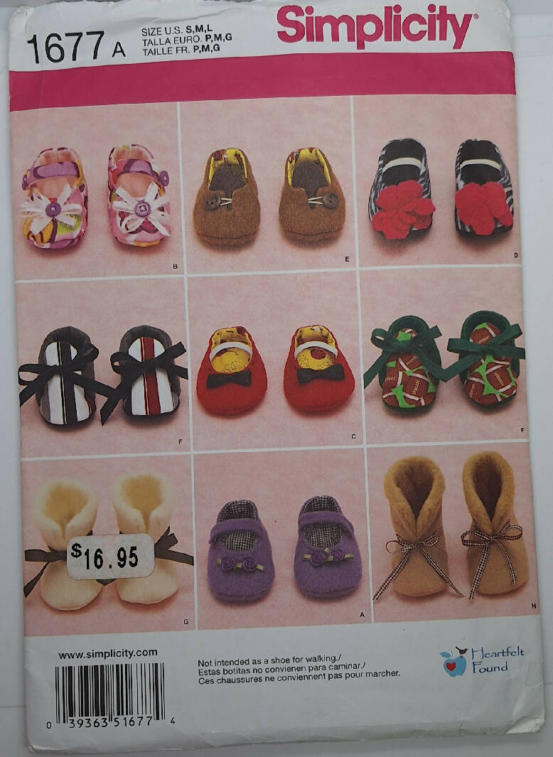 Simplicity baby shoes