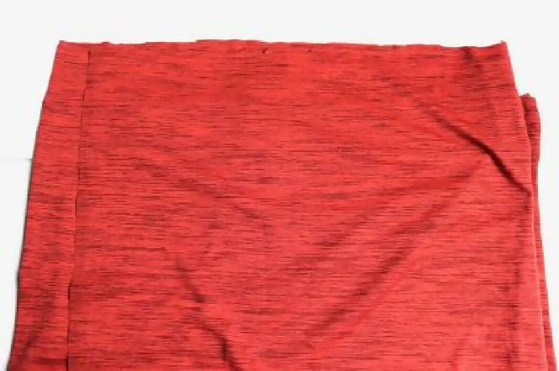2 Yard Lot Red and Ultraviolet Space Dye High Stretch Athletic Knit