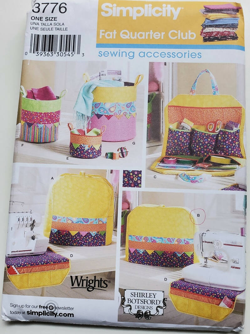 Simplicity 3776 Sewing Accessories