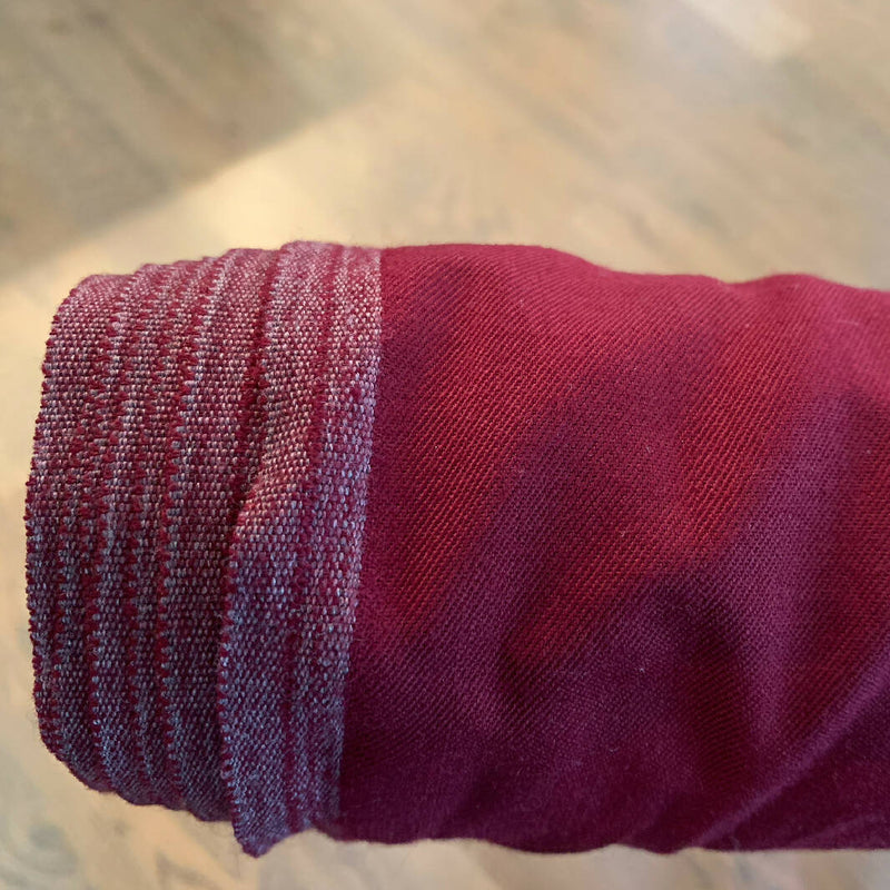 Maroon Wool - Yardage