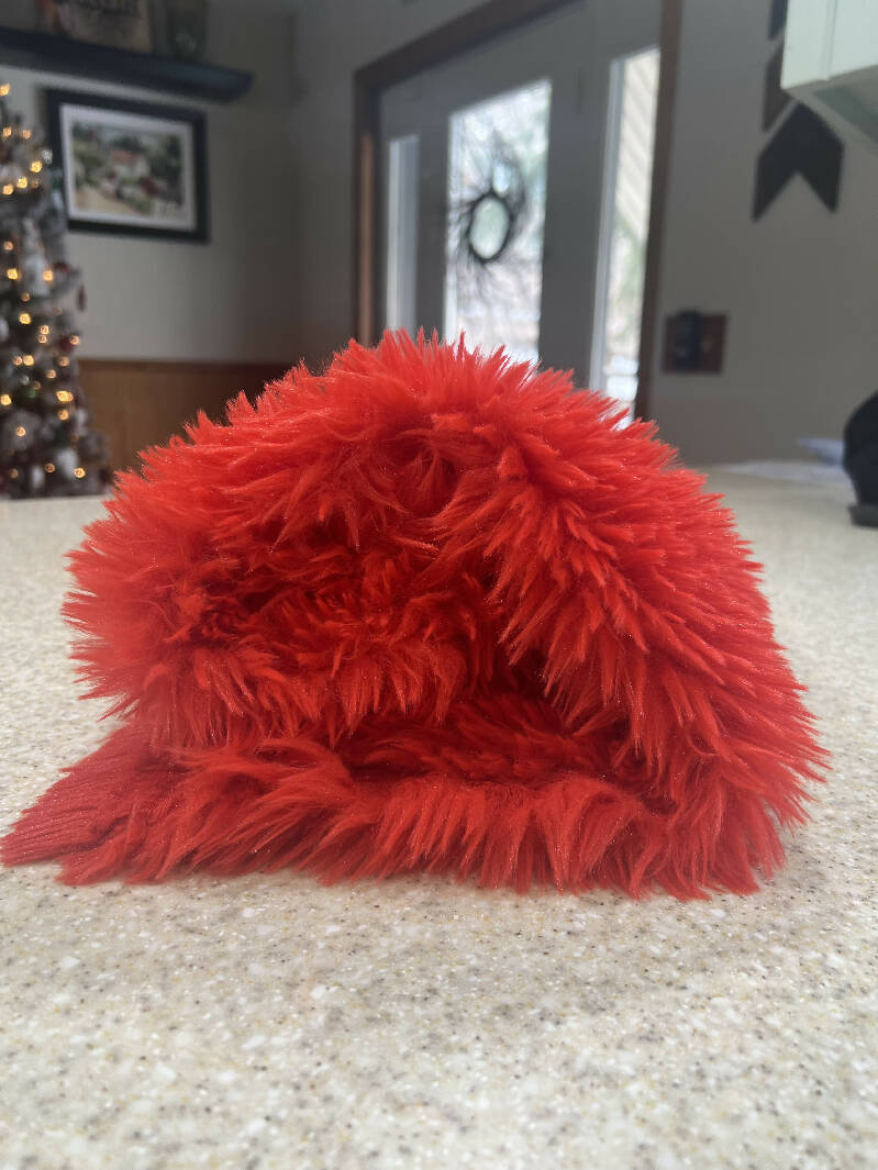 Red Fur 18" inches by 2 yards