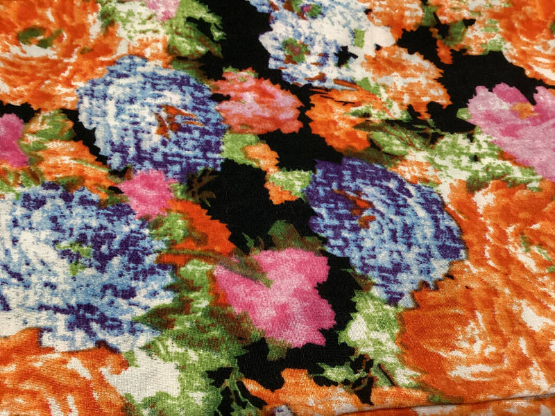 .875 yard by 58” ITY Floral Print