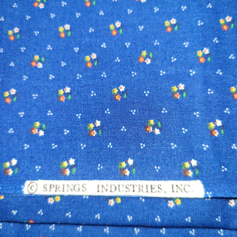 Vintage Springs Industries Inc. Flowers Adorable Cotton Fabric