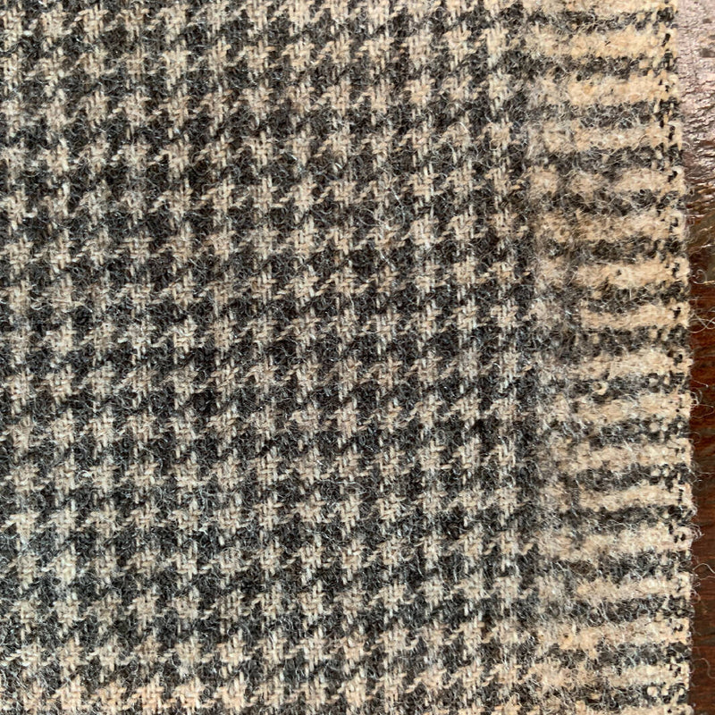 Gray Wool Houndstooth - Yardage