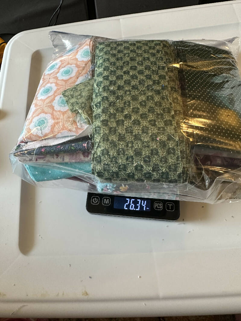 Assorted 2 1/2 inch strip lot 1