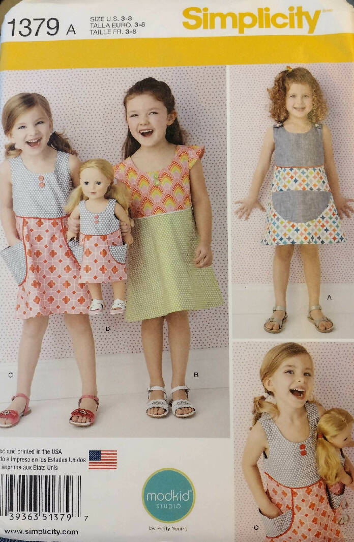 Simplicity Sewing Pattern 1208 by Ruby Jean&