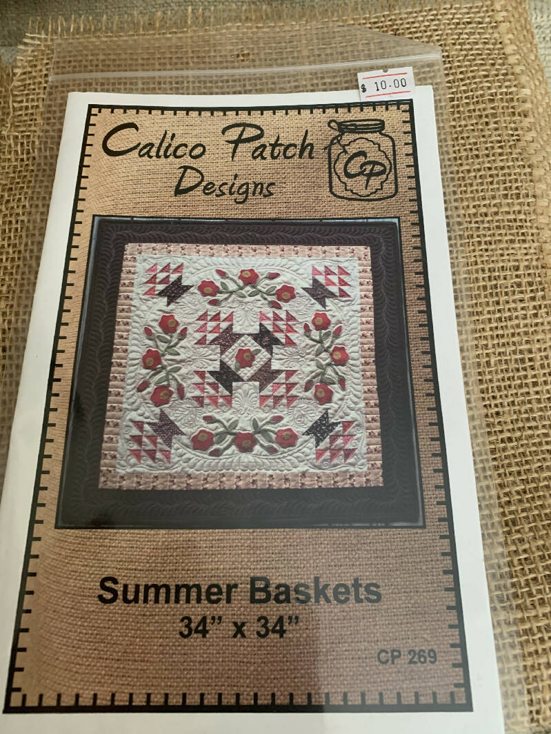 Calico Patch Designs Summer Baskets