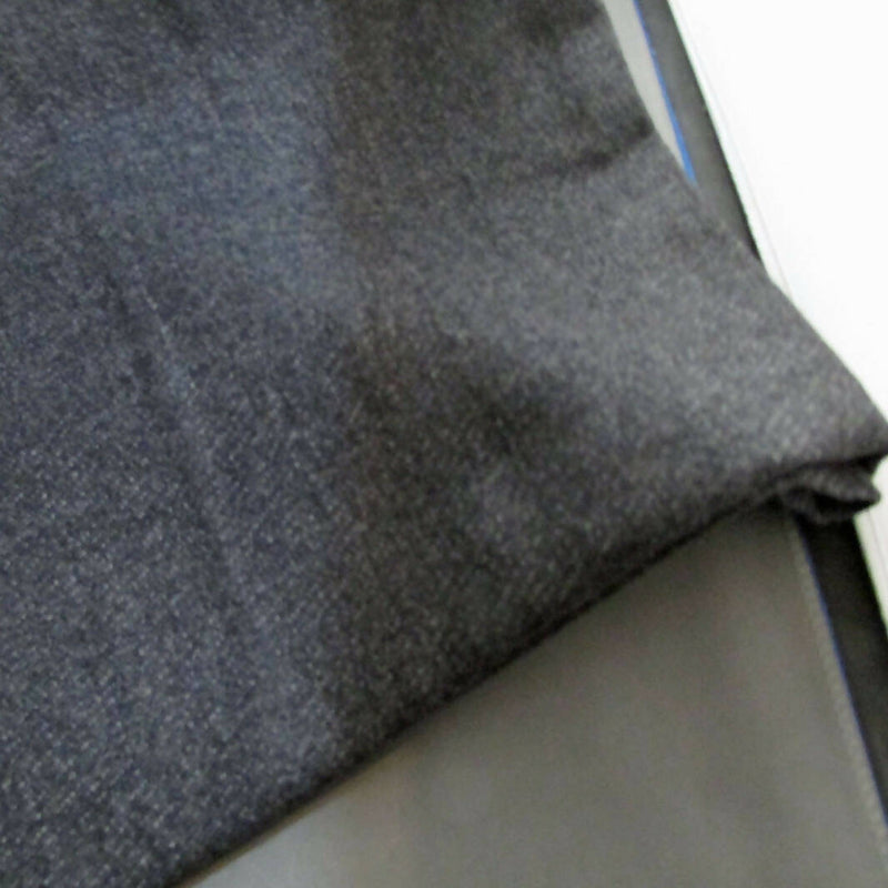 Wool gray crepe flannel 2yds X 62"