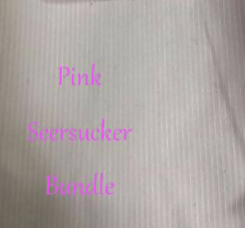 Pink Seersucker Bundle