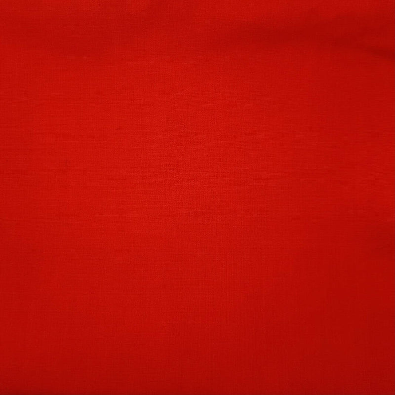 Quilting Fabric 2 yards, Dark Orange-Red Solid