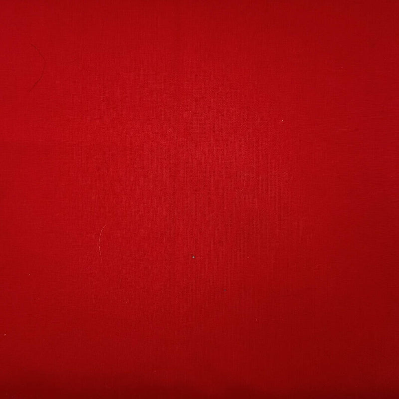 Quilting Fabric 2 yards Deep Red Solid