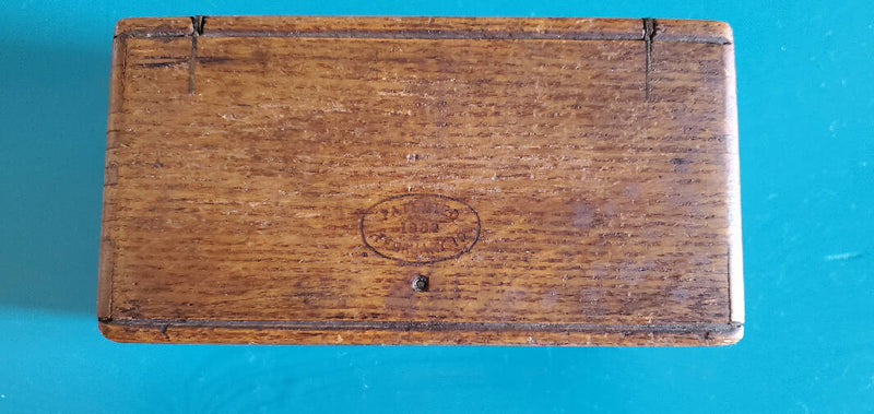 1889 Singer Wooden Puzzle Box