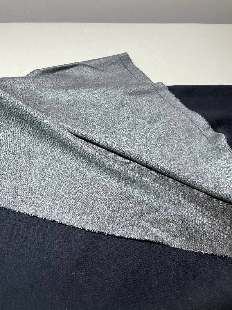 3 yards Black/Gray Stable Knit