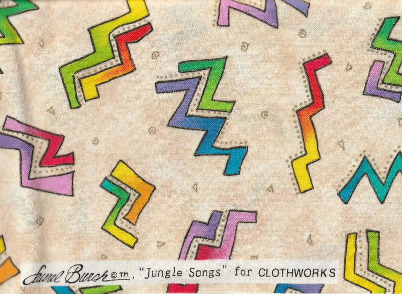 FABRIC Laurel Burch Jungle Songs 2 yds 