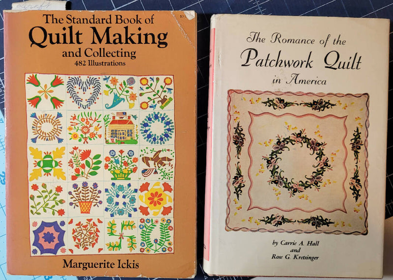 Two classic quilt reference books