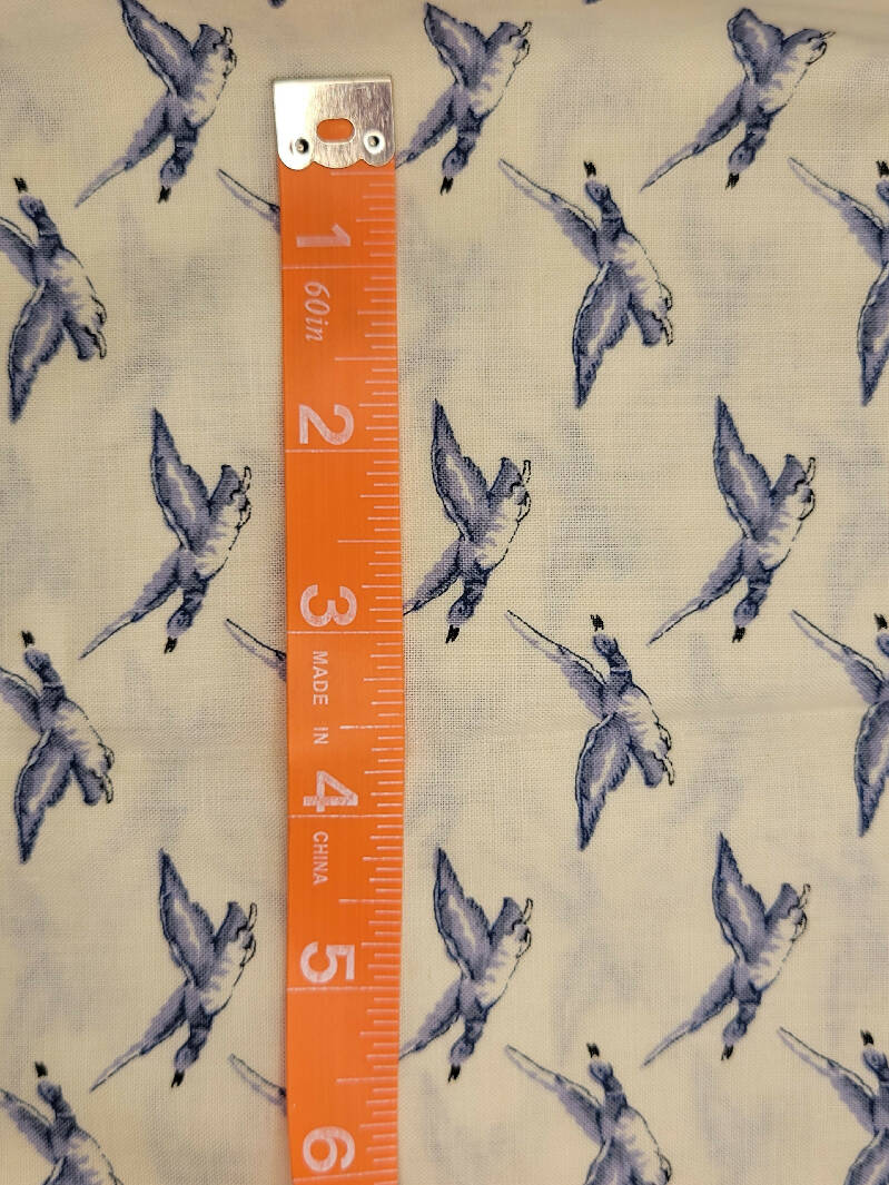 1 yd + 21" Geese In Flight-4 cuts, all of good size. See each listing