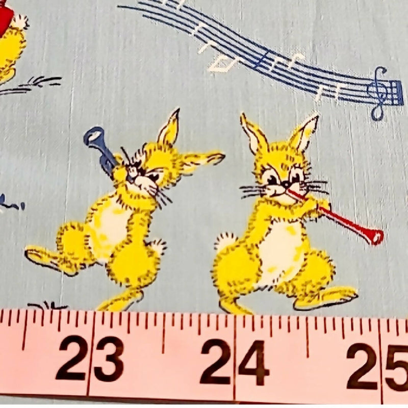 Rabbits Playing in a Musical Band Vintage ans Very Rare