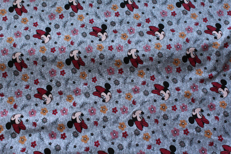 Minnie Mouse Floral Knit
