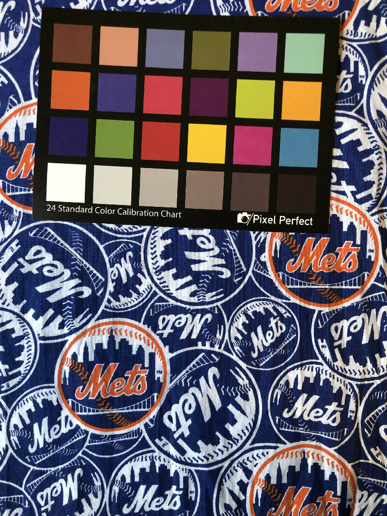 New York Mets Logo - 100% quilting cotton - 3.4 yards
