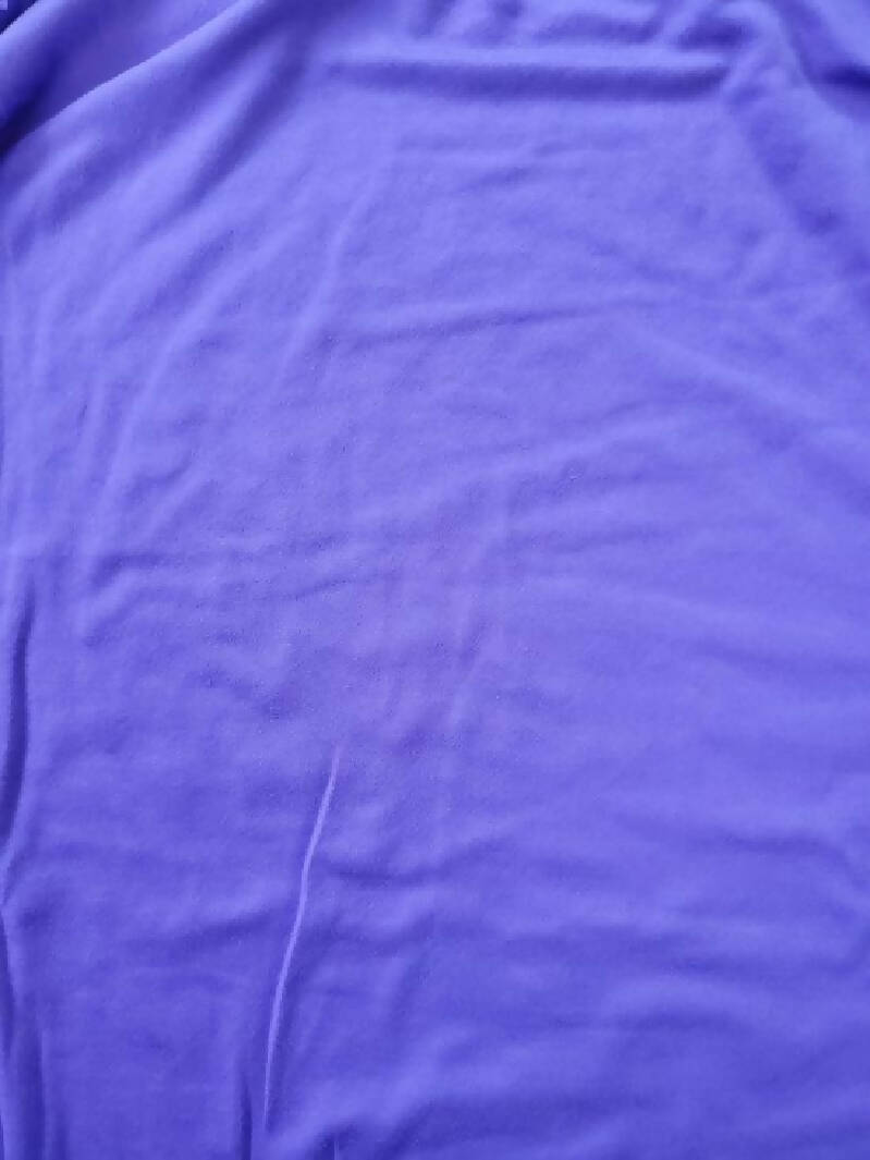 Solid Purple Double Bushed Polyester