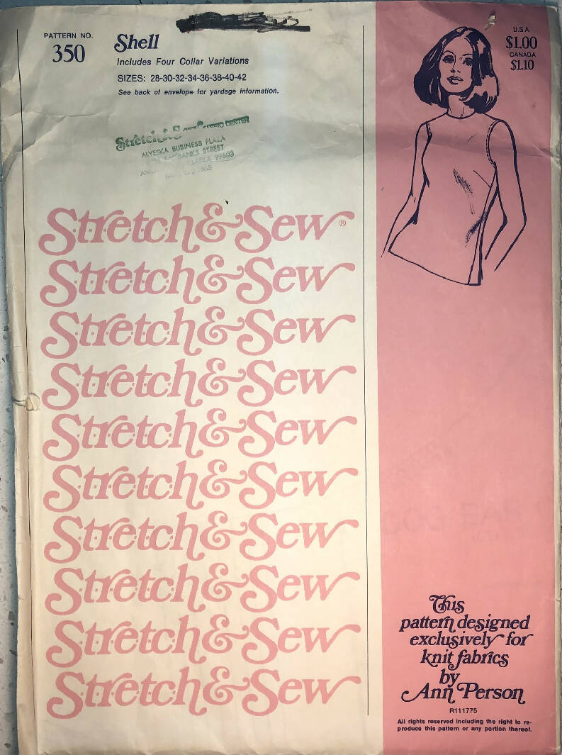 Stretch & Sew Pattern No. 350 - Women&