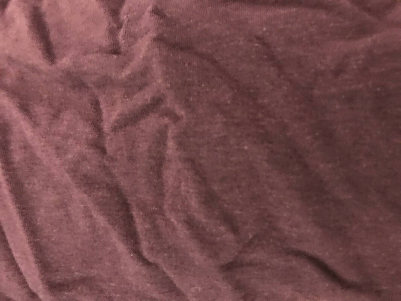 Plum Tencel & Organic Cotton French Terry