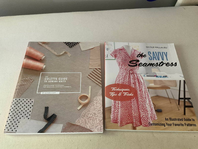 Apparel Sewing Book Duo: The Savvy Seamtress and the Collette Guide to Sewing Knits