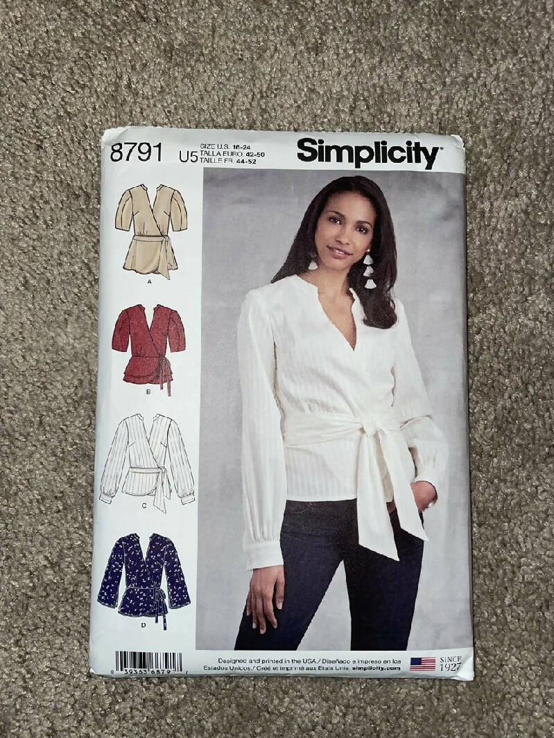 Simplicity Pattern 8791