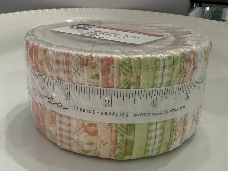 Moda Apricot & Ash Jelly Roll by Corey Yoder of Coriander Quilts