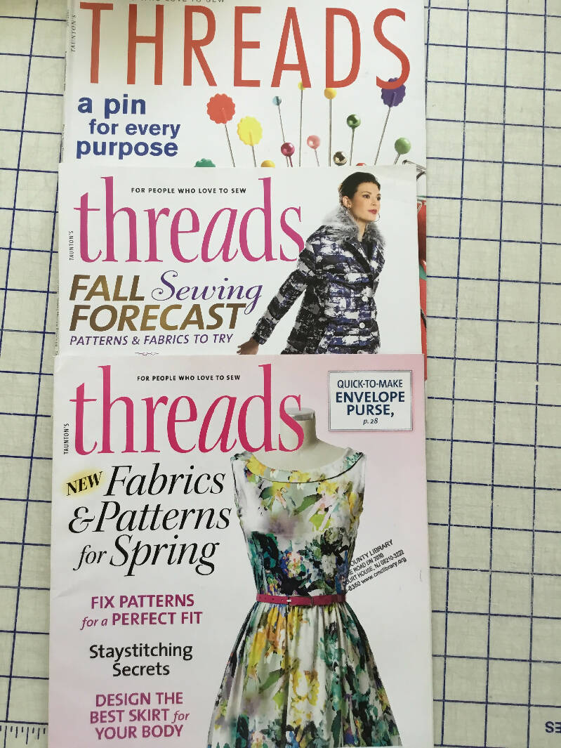 9 Threads Magazines - sold as a lot