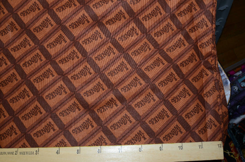 Willy Wonka-Wonka Bar 100% Cotton Fabric by the Yard