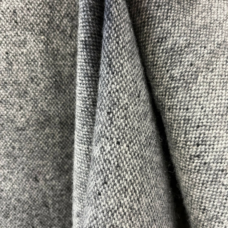 Gray J-Crew Wool Heavyweight Tweed - Yardage