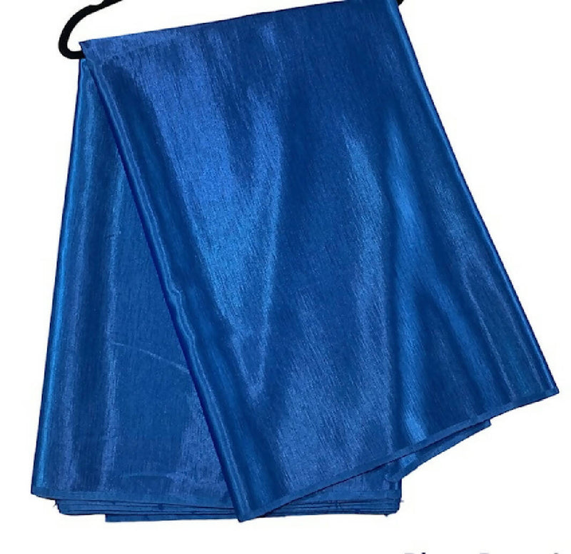 Royal Blue Dupioni Look Fabric – 6 1/3 yds
