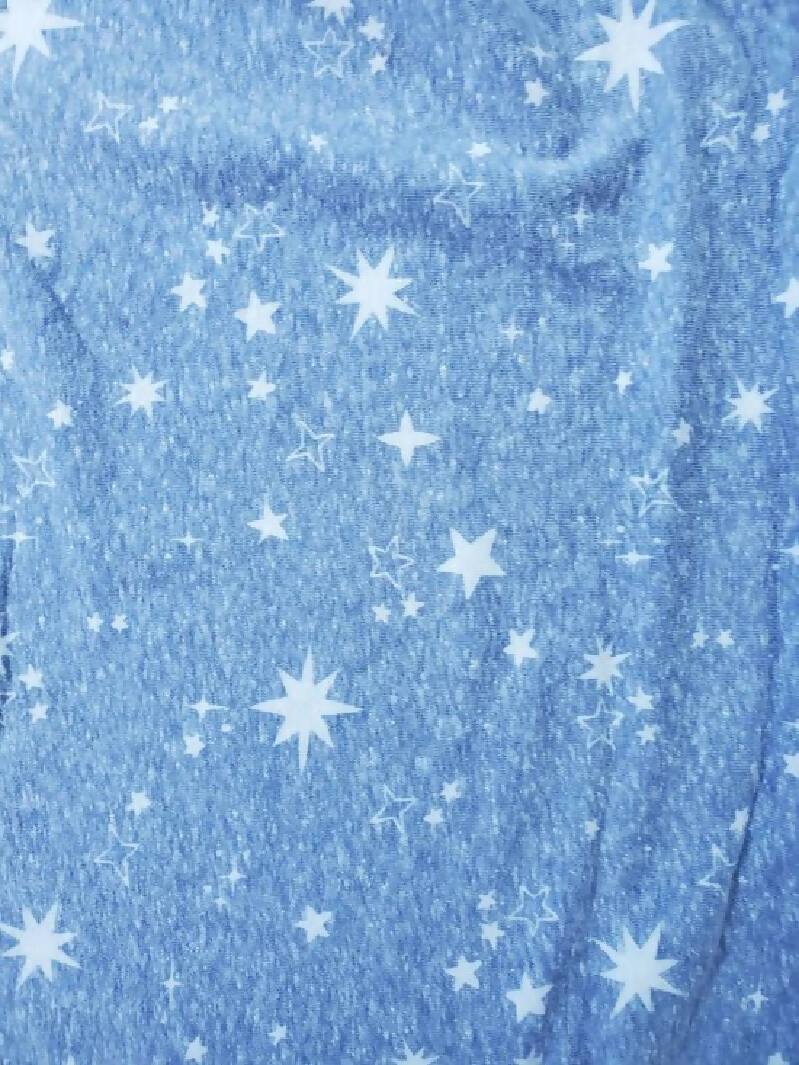 Blue Jersey with white stars