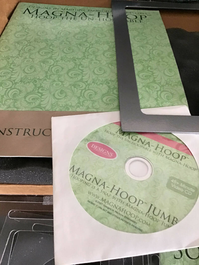 Magna-Hoop Embroidery software for Husqvarna Viking