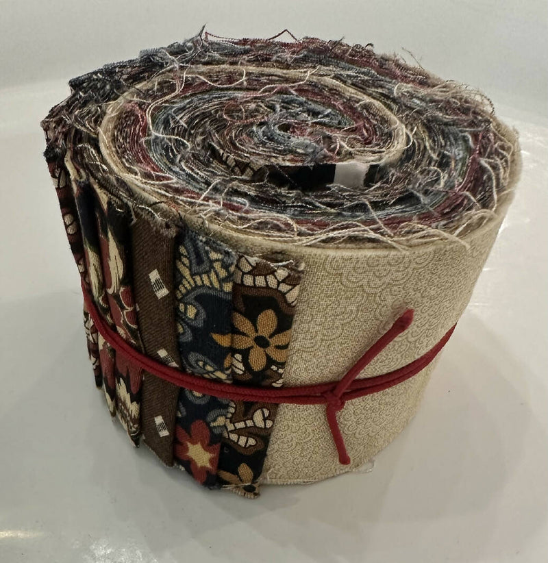 Earthtone Paisley Fabric Roll