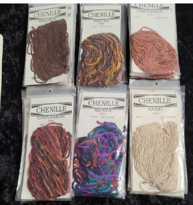 Chenille Quilters Resources Thread 6 Colors
