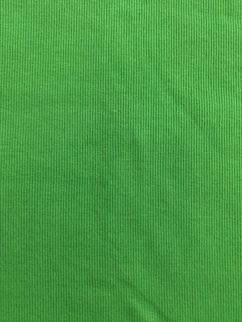 Kelly Green Cotton Rib Knit, 2 yds, 44" wide
