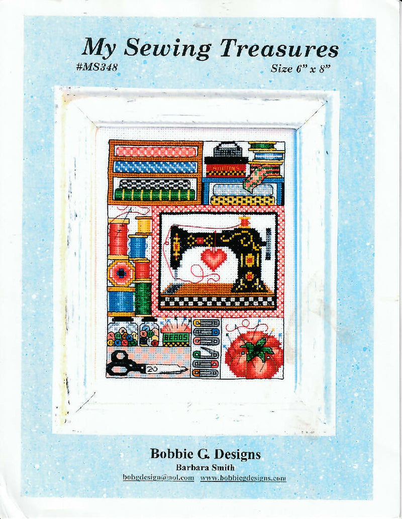 Counted Cross Stitch Pattern My Sewing Treasures