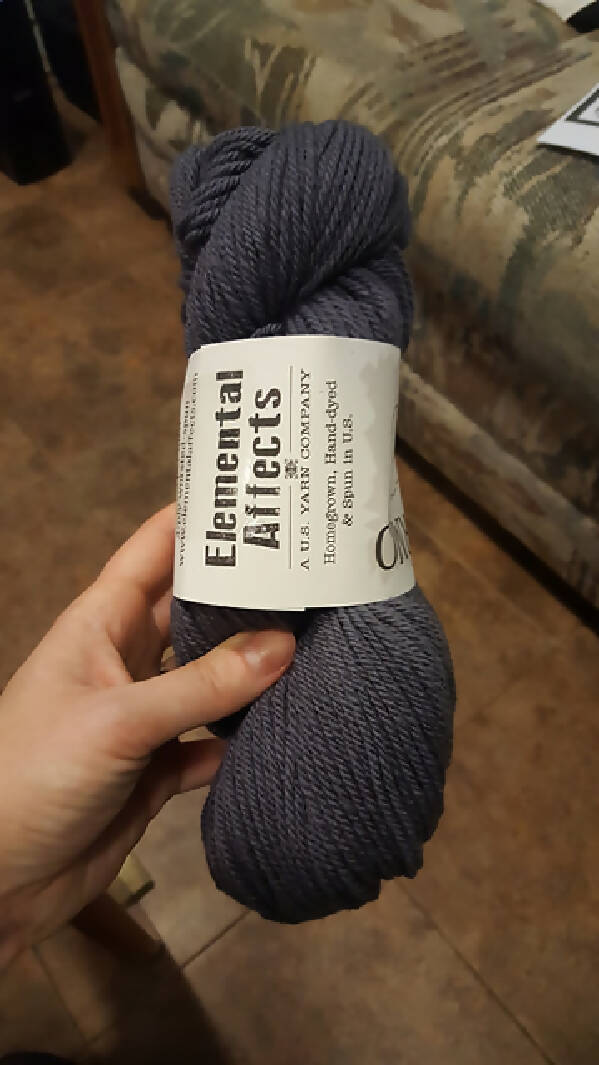 Elemental Affects Cormo Worsted (2 skeins)