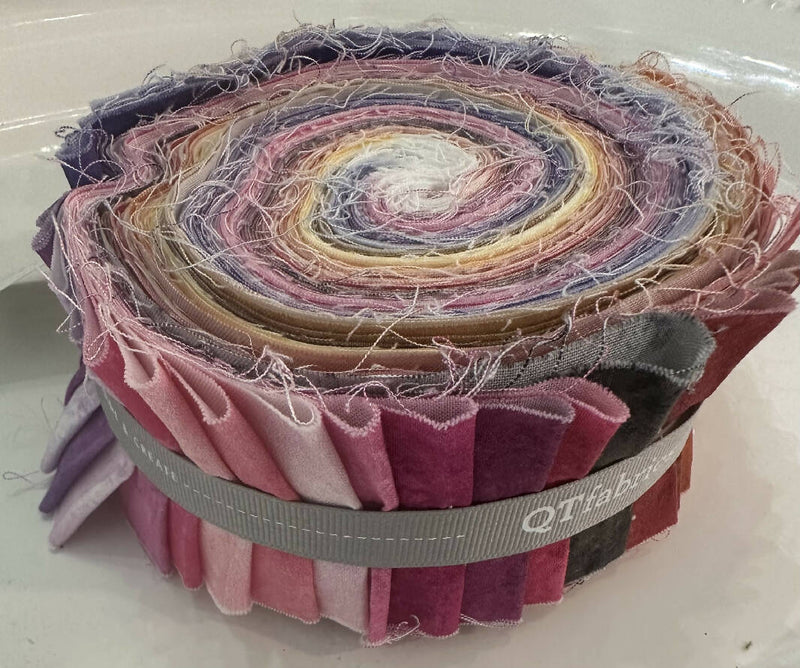 QT Fabrics Rainbow Jelly Roll