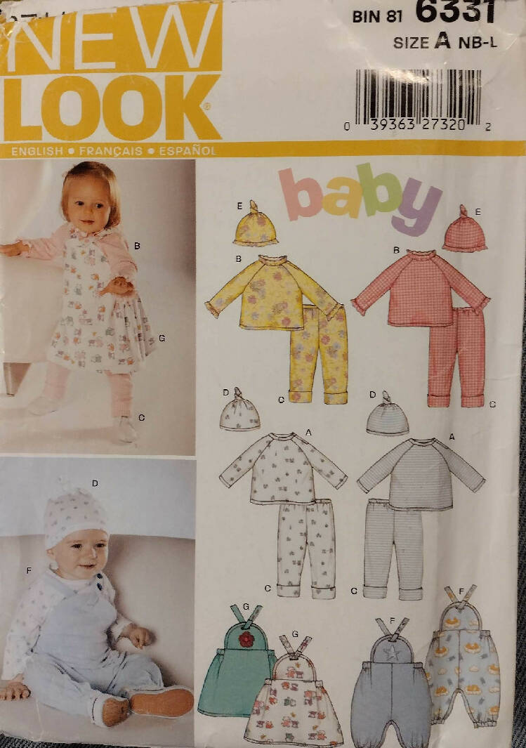 Butterick Simplicity New Look Baby Infant Child&