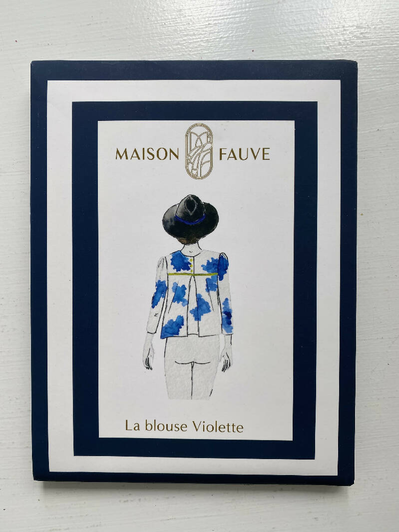 Maison Fauve Violette Blouse