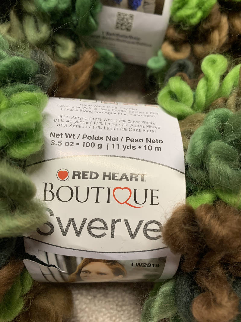 Two Balls Red Heart Boutique Swerve in Woodland