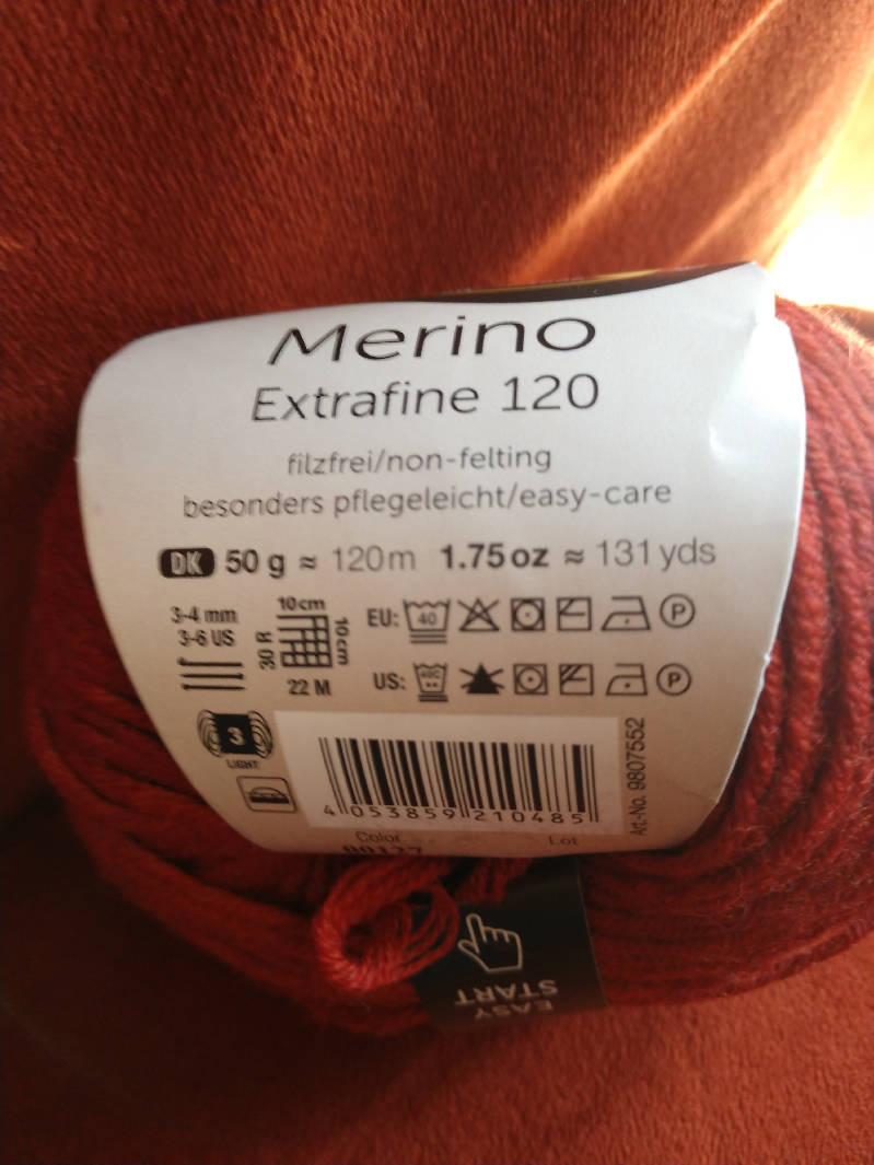 Merino Extrafine 120 Yarn