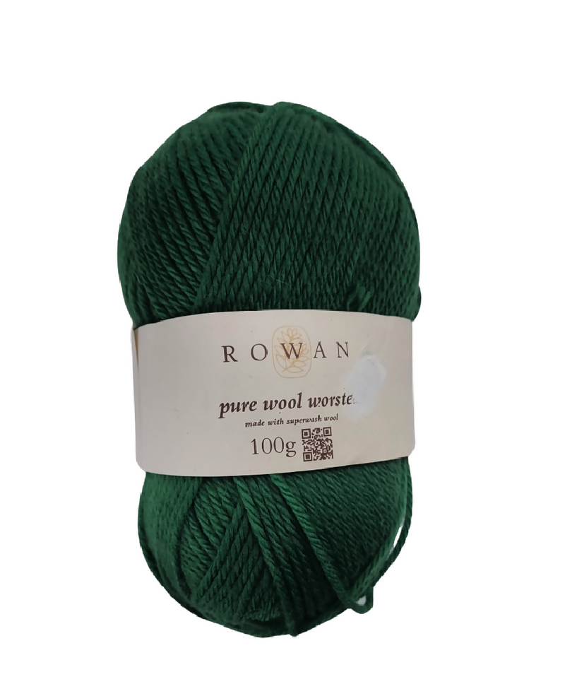 Lot 3 Rowan Yarn Pure Wool Superwash DK Rust Worsted Green New Destash